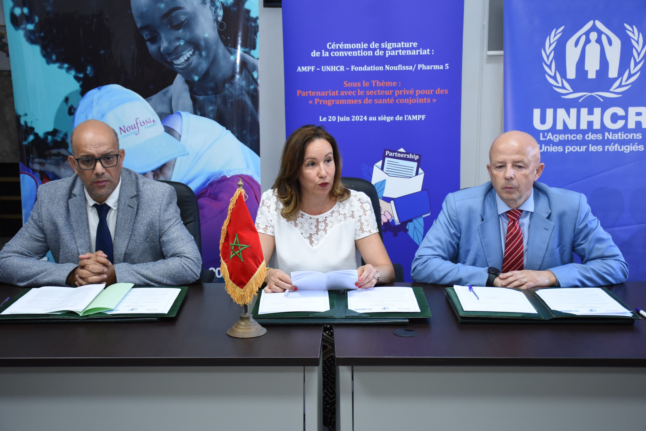 Signature d'un partenariat pour renforcer les soins médicaux des réfugiés au Maroc