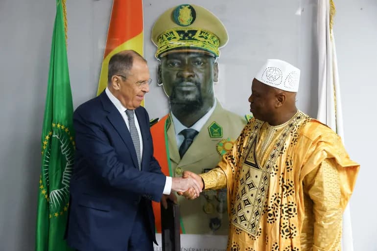 Lavrov est en Guinée pour une tournée africaine