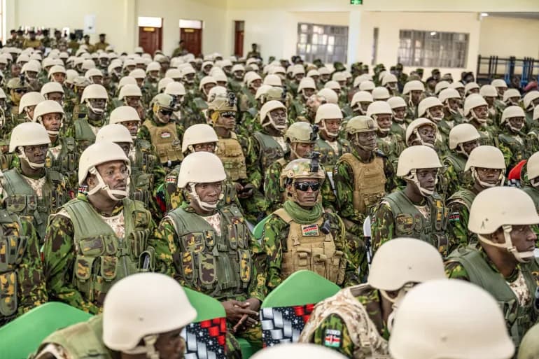 Participation kenyane à la mission visant à établir la sécurité en Haïti