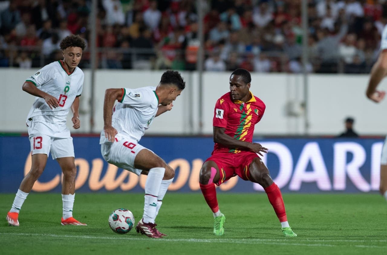 Festival offensif des Lions de l'Atlas : Victoire éclatante face au Congo-Brazzaville .. Photos