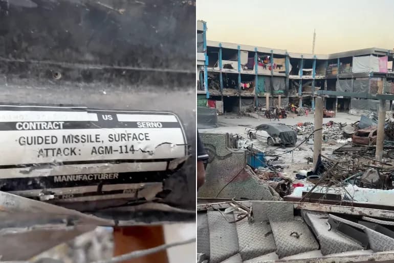 « Missiles américains et exécutions israéliennes » Colère sur les réseaux sociaux suite au bombardement d’une école à Gaza.
