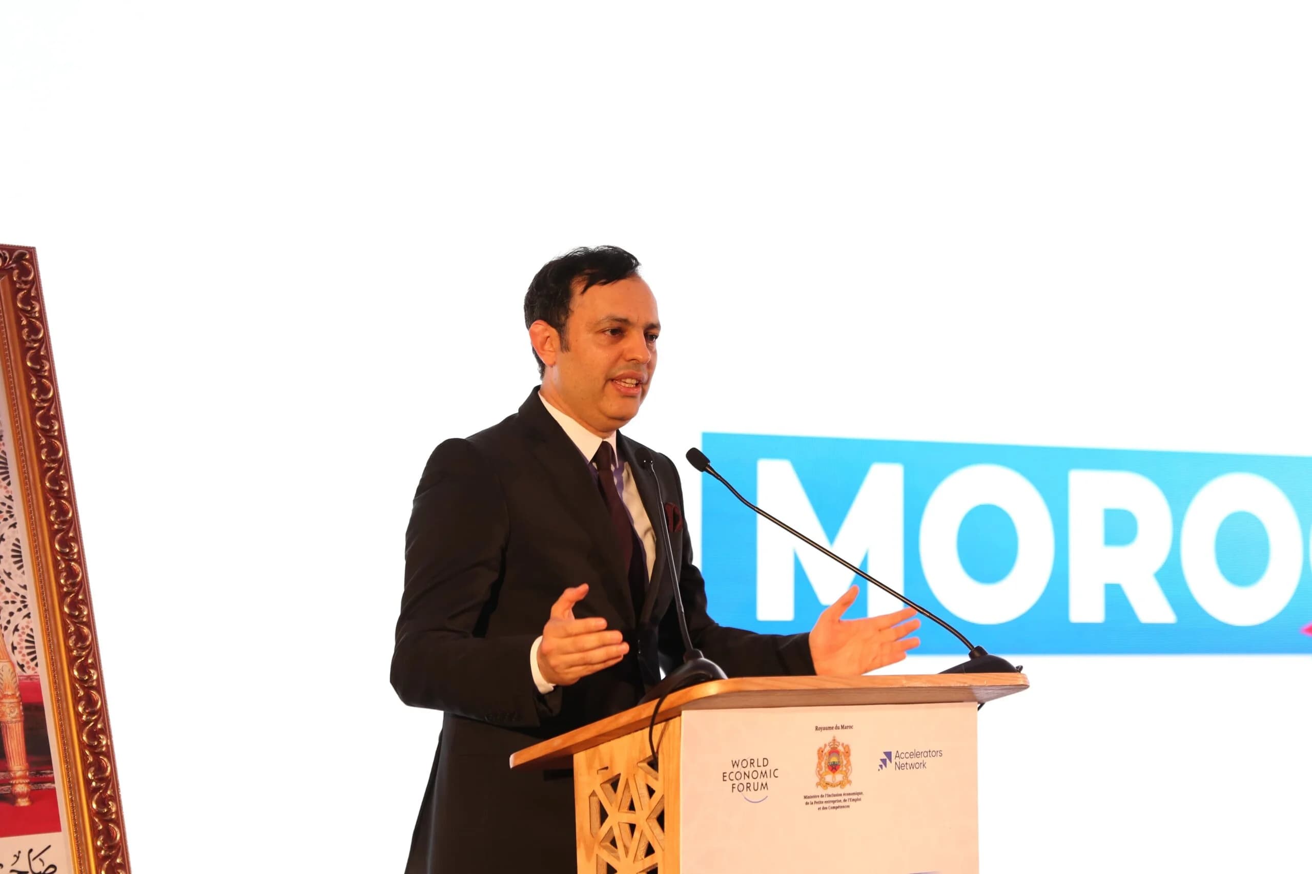 Younes Sekkouri Discute du Programme d'Accélération des Opportunités d'Emploi avec le Forum Économique Mondial à Genève