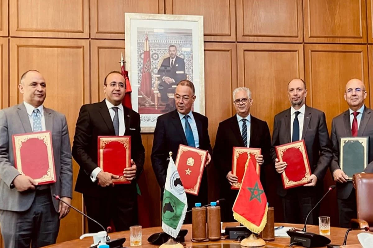 Signature de quatre accords de financement de 600 millions d'euros entre le Maroc et la Banque africaine de développement