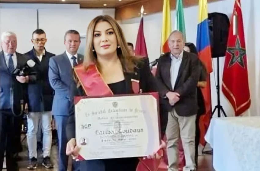 L'ambassadeur du Maroc à Bogota a été honoré par l'Association colombienne de la presse et des médias