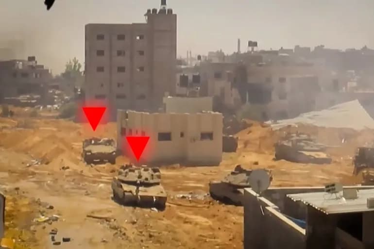 Médias israéliens : 4 incidents de sécurité difficiles à Tal al-Hawa, au sud de la ville de Gaza