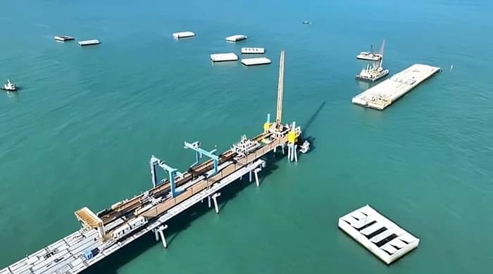 Laâyoune : Le Taux d'Avancement du Nouveau Port Phosphatier Atteint 85%