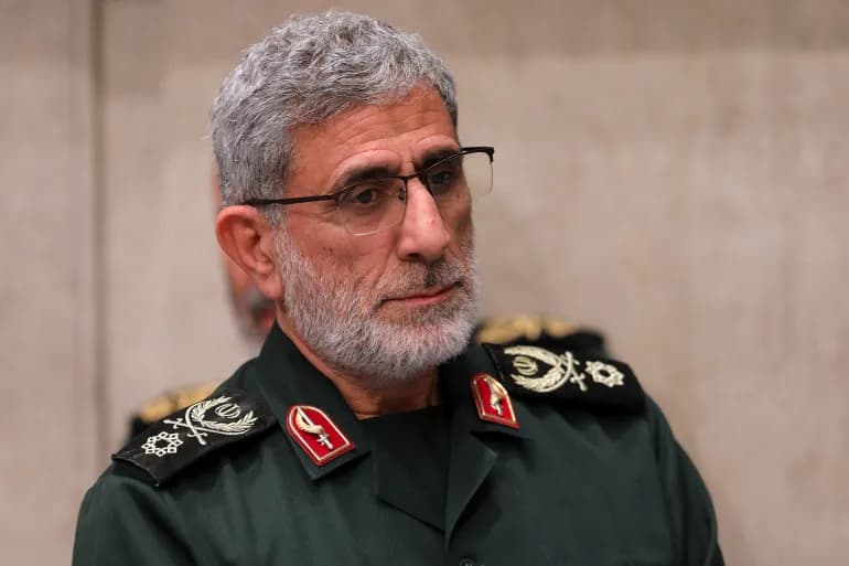 Le commandant de la Force iranienne Qods visite le « front de résistance » contre Israël
