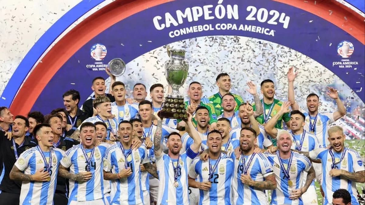 L'équipe argentine remporte le titre de la Copa America 2024 après avoir battu la Colombie 1-0