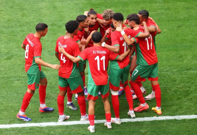 Le Maroc en quart de finale après une première mi-temps réussie contre l'Irak 3-0