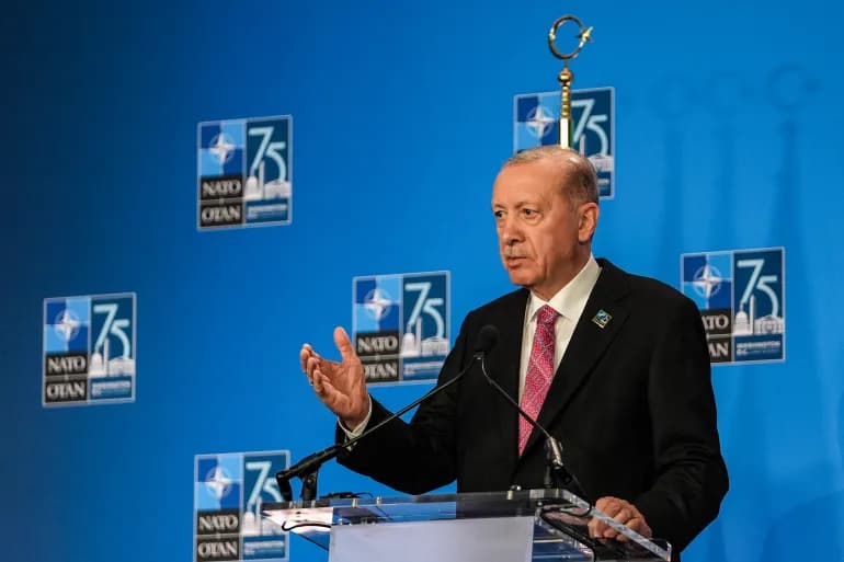 Erdogan: la Turquie n'acceptera pas les initiatives de coopération entre l'OTAN et Israël