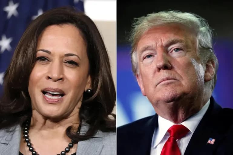 Sondage : Harris mène d'un point de pourcentage sur Trump