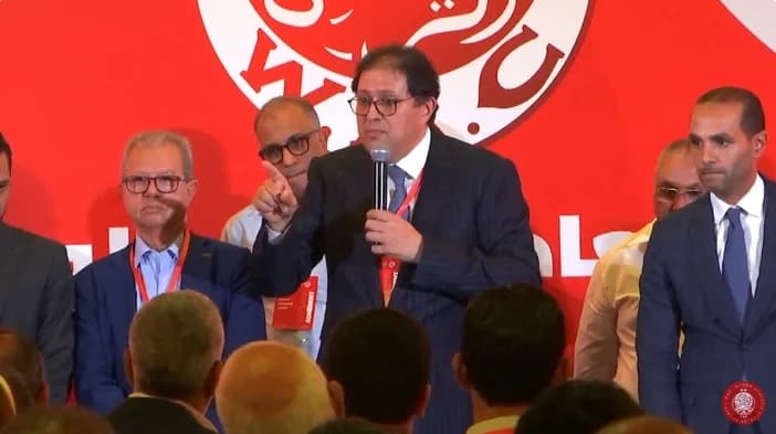 Hicham Ait Menna élu président  du Wydad Athletic Club