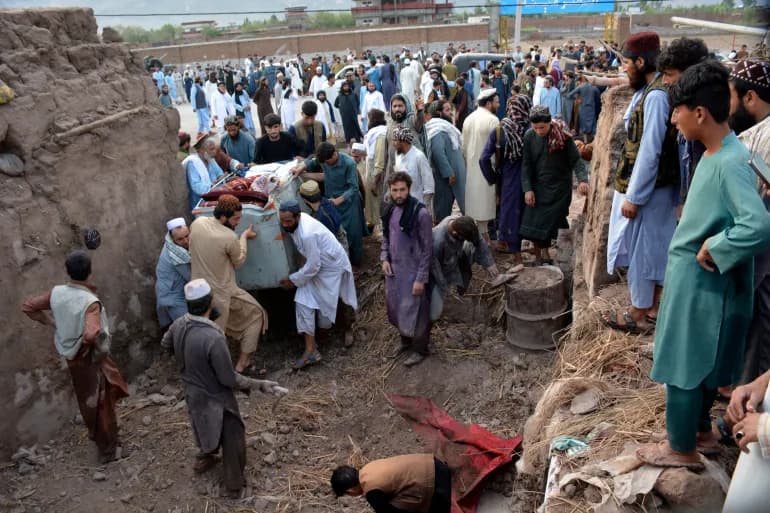 35 personnes ont été tuées à cause de tempêtes et d'inondations dans la province afghane de Nangarhar