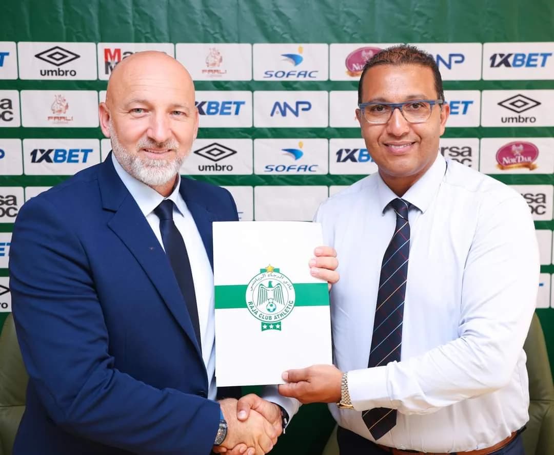 Le Raja Club Athletic nomme Rosmir Sefiko nouvel entraîneur