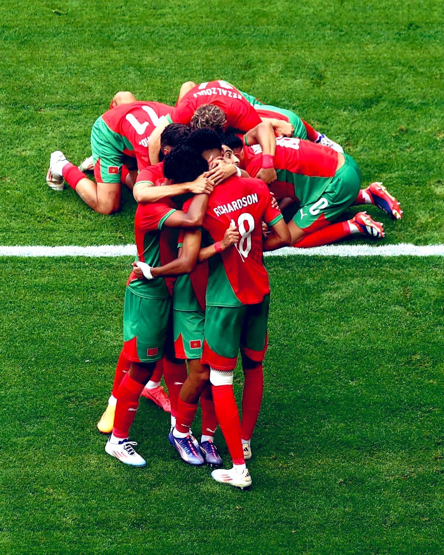 JO 2024: Le Maroc bat l'Irak (3-0) et valide son ticket pour les quarts de finale