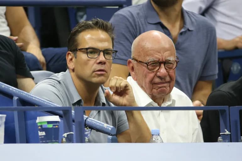 Murdoch mène une bataille contre 3 de ses fils pour son fils aîné