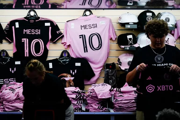 Le maillot le plus vendu de l'histoire… Messi est loin devant les autres