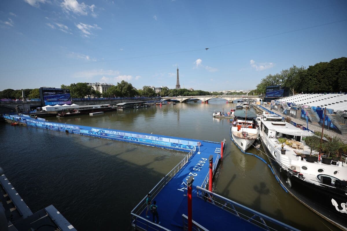 Le triathlon masculin des JO de Paris reporté en raison de la pollution du fleuve Seine