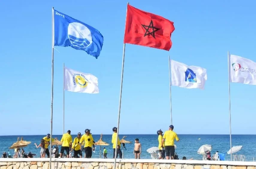 Al Hoceima célèbre pour la deuxième année consécutive l'attribution du Pavillon Bleu à son Port de Plaisance