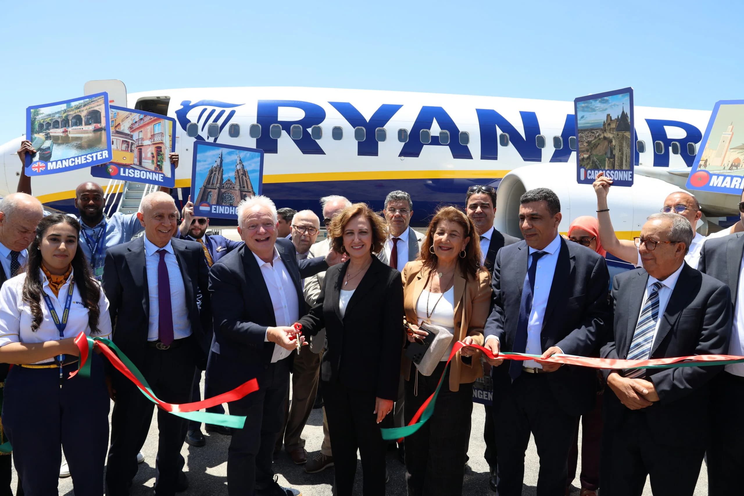 Ryanair inaugure, en partenariat avec l'ONMT, sa quatrième base aérienne au Maroc à l'aéroport de Tanger