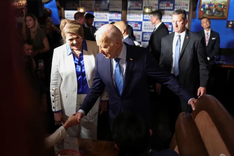Le discours de Biden lors d'une conférence à Las Vegas a été annulé en raison de son infection par le virus Corona