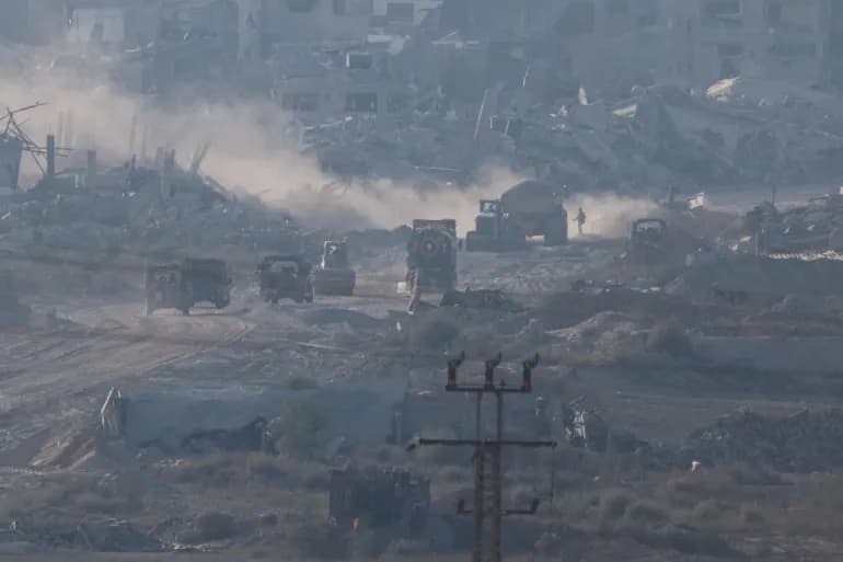 Les forces d'occupation pénètrent dans le sud de Gaza et déplacent des milliers d'habitants