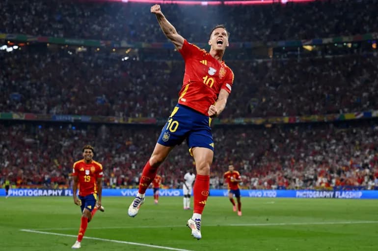 Il a contribué à 5 buts pour l'Espagne.. Dani Olmo, le remplaçant « radieux » de l'Euro 2024