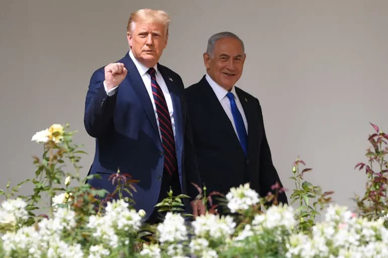 Trump rencontre Netanyahu vendredi et prêche la paix au Moyen-Orient