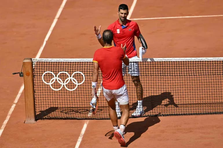JO de Paris : Djokovic résout la 60e confrontation avec Nadal