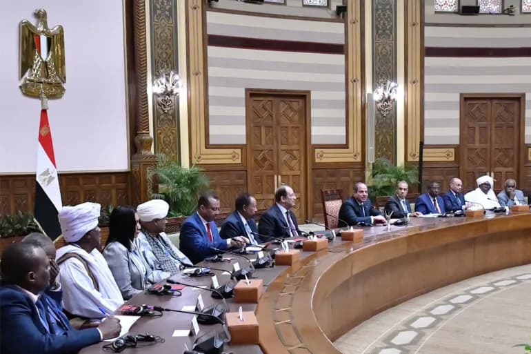 La conclusion d'une conférence en Egypte sur la crise soudanaise et les forces refusent de signer sa déclaration finale