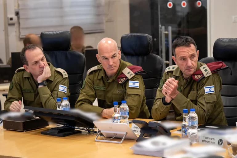 Sondage israélien : 55% ne font pas confiance aux dirigeants de l'armée