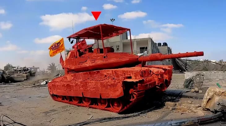 Al-Qassam diffuse des scènes de frappes contre des véhicules et d'attentats à la bombe à l'ouest de Rafah