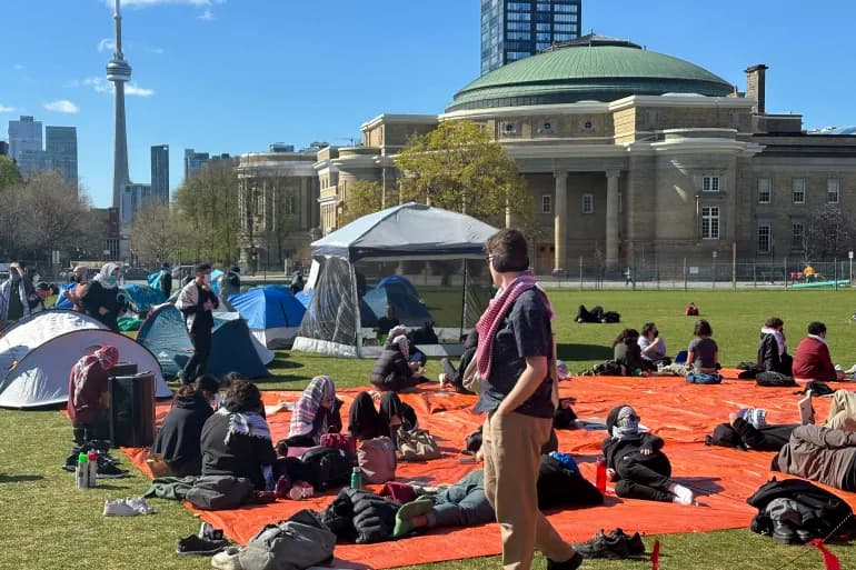 Un tribunal canadien autorise la police à disperser un camp pro-palestinien à l'Université de Toronto