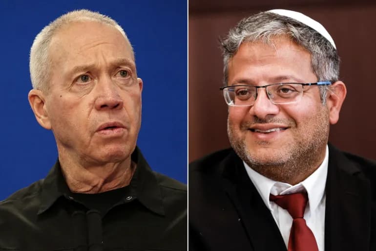 Gallant attaque Ben Gvir et le considère comme un danger pour Israël