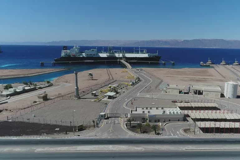 La Jordanie installe une station de gazéification dans le port d'Aqaba pour sécuriser l'approvisionnement en électricité