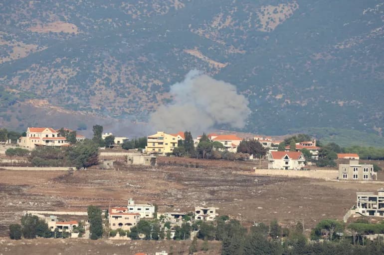 Une escalade remarquable s'est produite : deux morts, un blessé et un incendie massif au sud du Liban