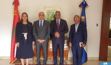 L’Ambassadeur du Maroc s'entretient avec le nouveau Président du Parlement Centraméricain en République Dominicaine