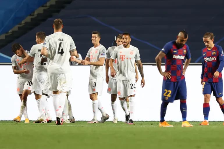Un souvenir amer… le jour où Hansi Flick a détruit Barcelone en Ligue des Champions