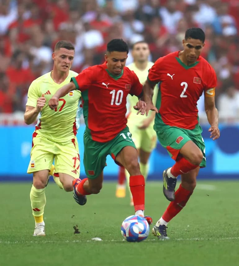 Le Maroc affronte l’Égypte jeudi pour la médaille de bronze au tournoi olympique de football