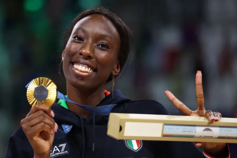 Terre et sang… une médaille d'or olympique pour un joueur noir alimente le débat identitaire en Italie