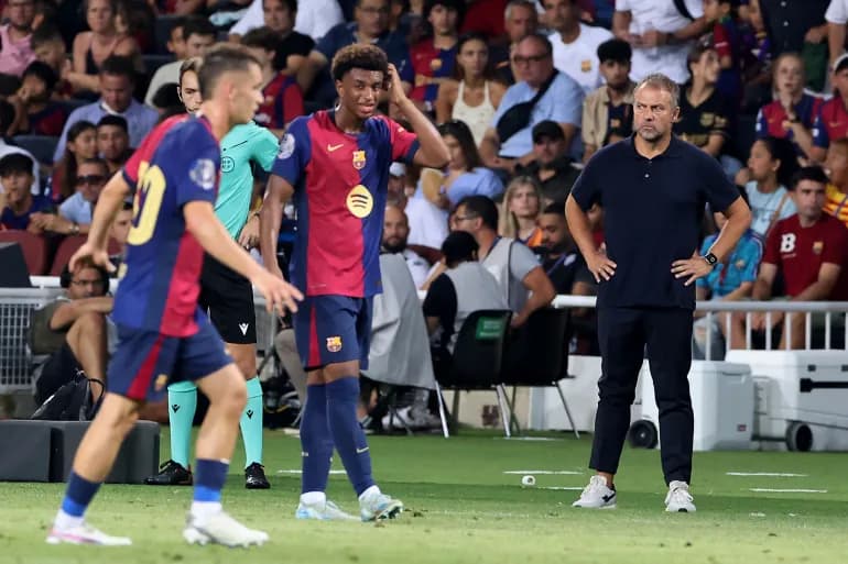 "Un avertissement, un avertissement, une absurdité et une catastrophe." Des mots appliqués à la performance de Barcelone contre Monaco.