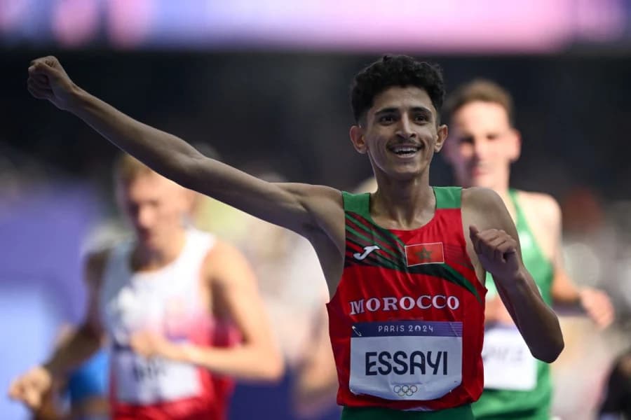 Anas Essayi se qualifie pour les demi-finales du 1500 mètres aux JO
