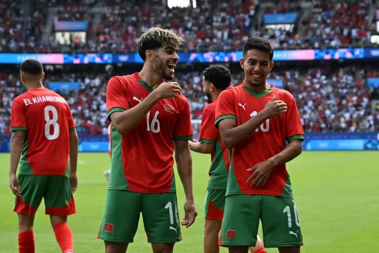 Le Maroc se qualifie pour les demi-finales des JO de Paris après sa victoire 4-0 contre les États-Unis