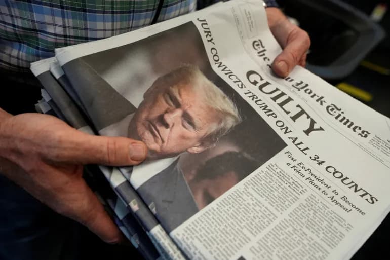 La Cour suprême refuse de reporter la condamnation de Trump pour avoir acheté le silence