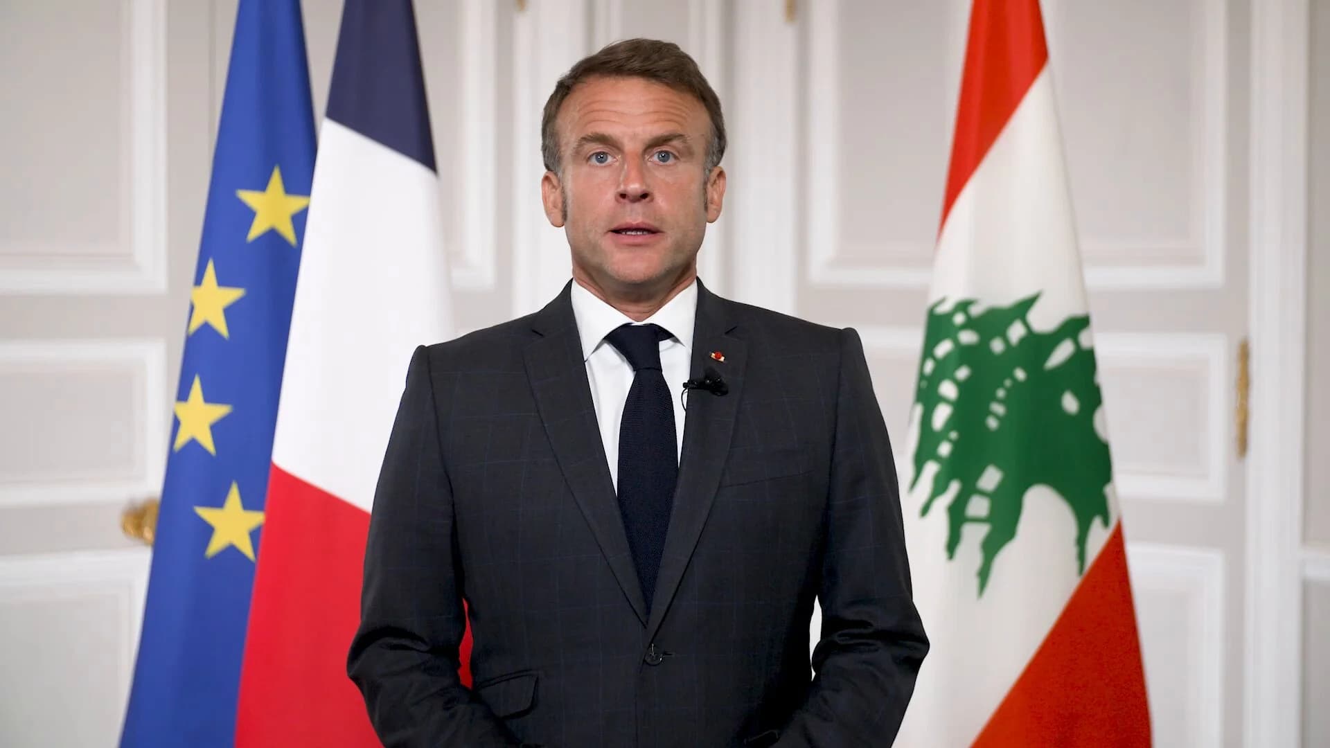 Macron aux Libanais : "La guerre n'est pas inéluctable" (vidéo)