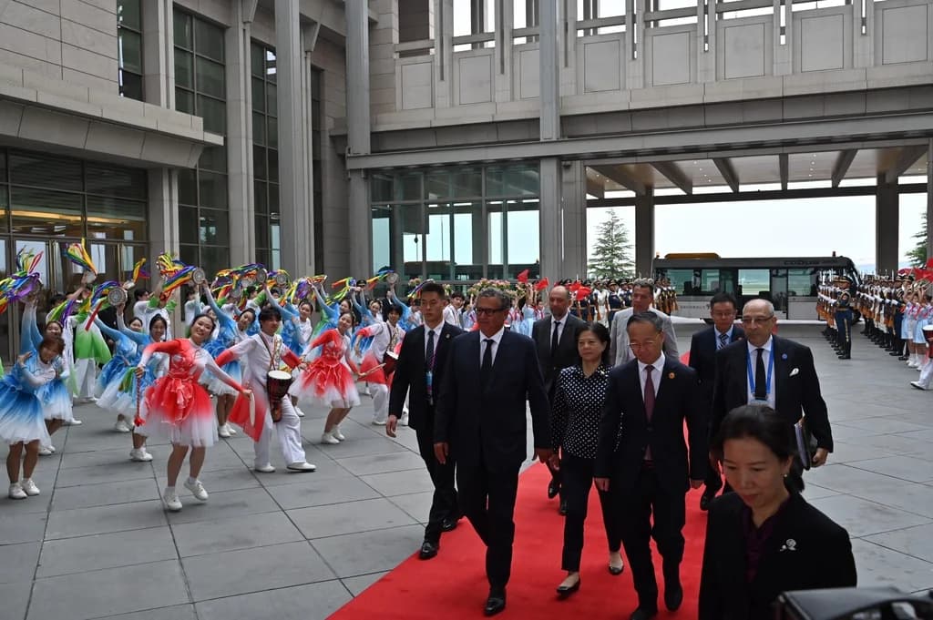 Akhannouch représente SM le Roi au forum de coopération Chine-Afrique à Pékin
