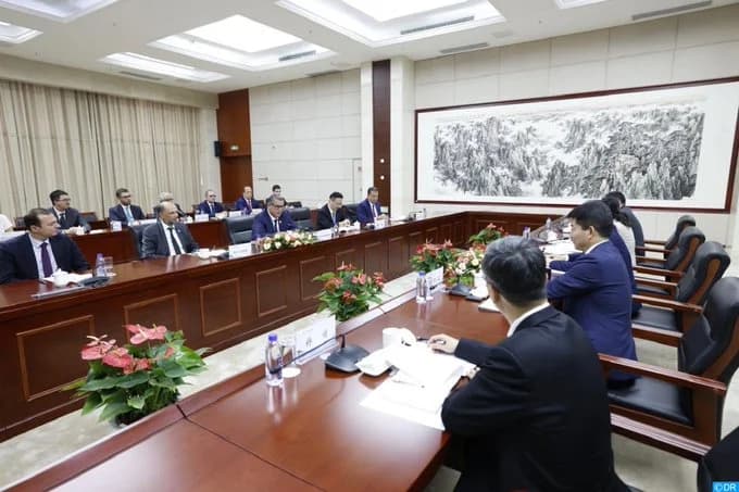 Akhannouch s'entretient avec des hauts responsables et des acteurs économiques d'Anhui