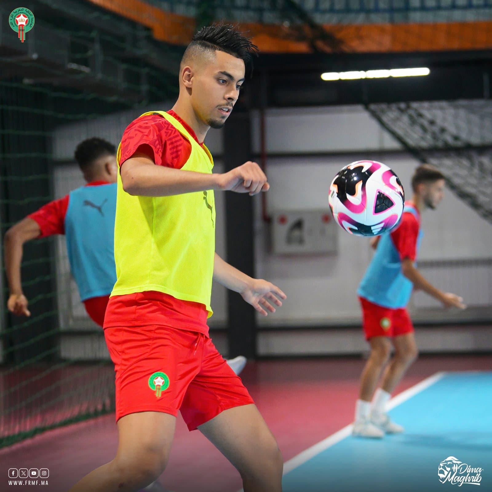 L'équipe nationale de futsal se prépare pour affronter le Tadjikistan