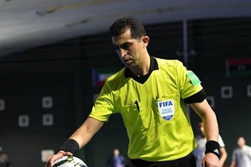 L'arbitre marocain Khalid Hanich pour l'ouverture du Mondial de futsal