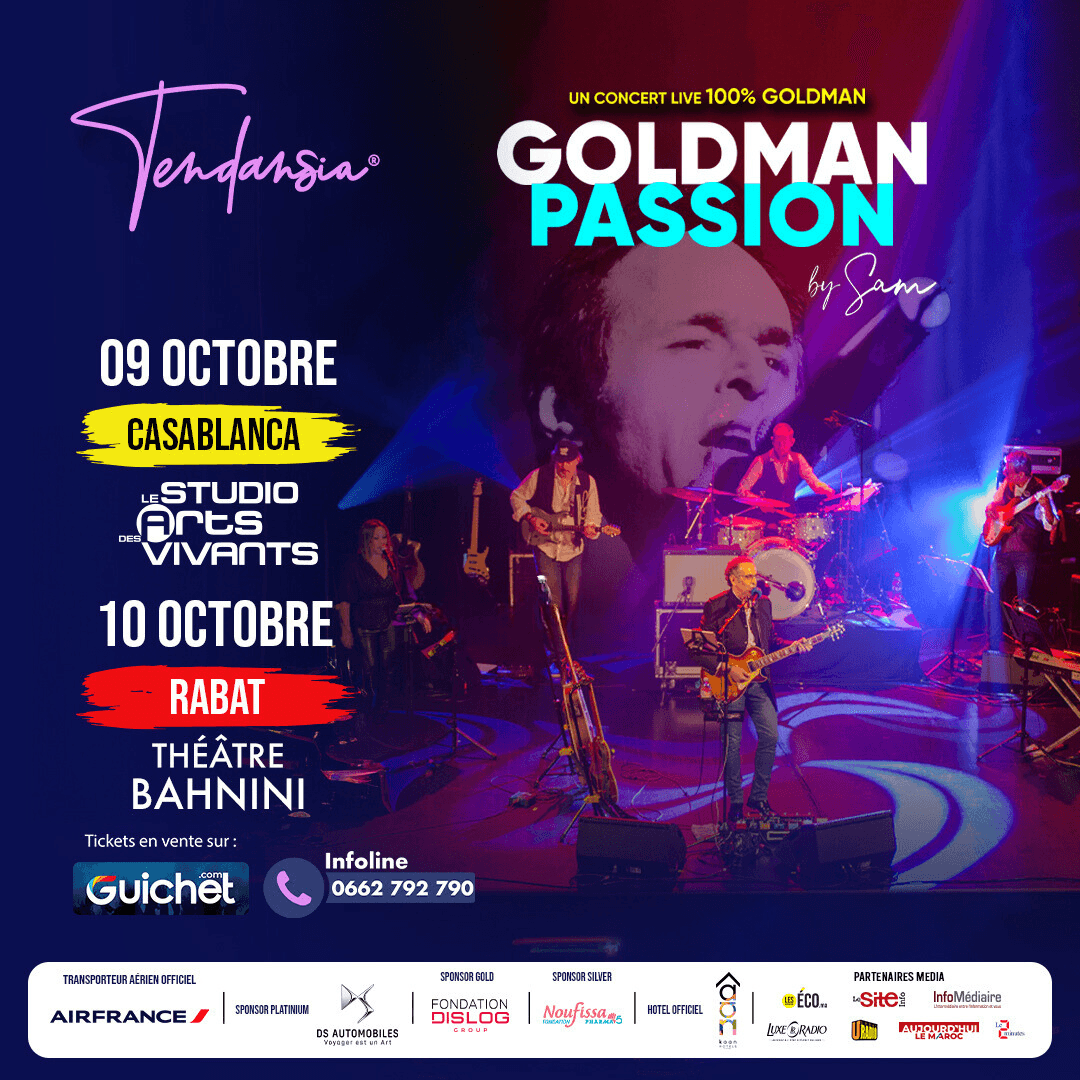 Passion Goldman: Hommage à Jean-Jacques Goldman à Casablanca et Rabat en octobre